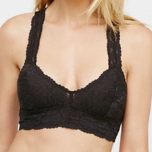 NWOT Free People Intimately Galloon Lace
Bralette sz S Black, Lined, Feminine, - Picture 8 of 8